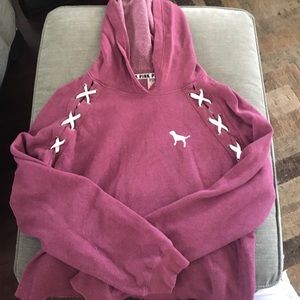 NWOT VS PINK Sweatshirt with Stitch Detailing